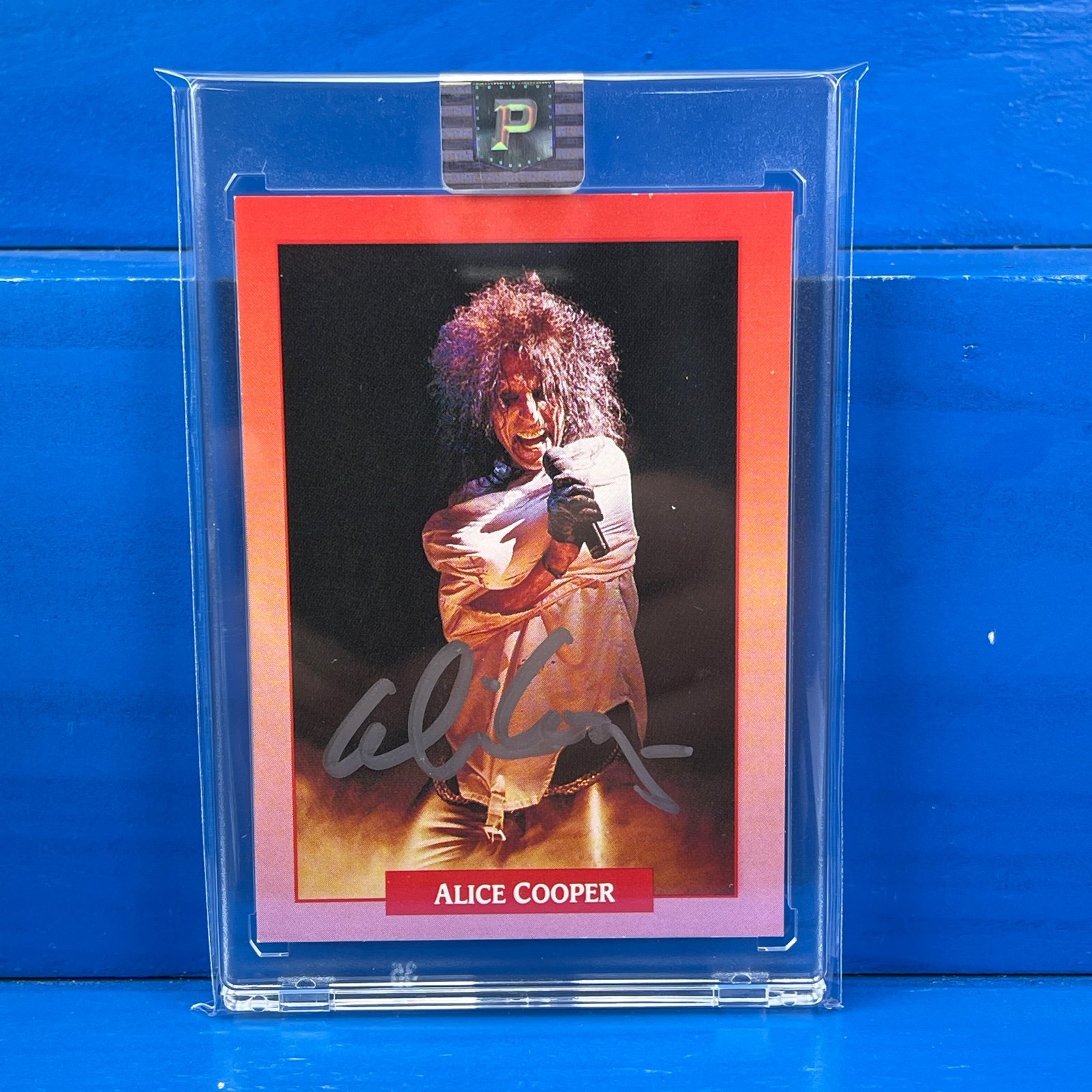 ALICE COOPER 1991 RockCards Autograph RC PA Authentic Sealed AUTO Rock Legend