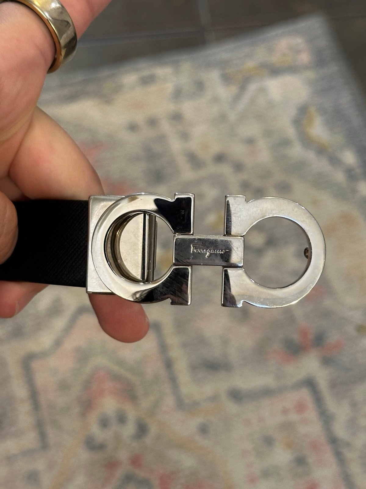 Ferragamo reversible belt