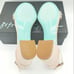 Betsey Johnson Mel heels - champagne - BNIB