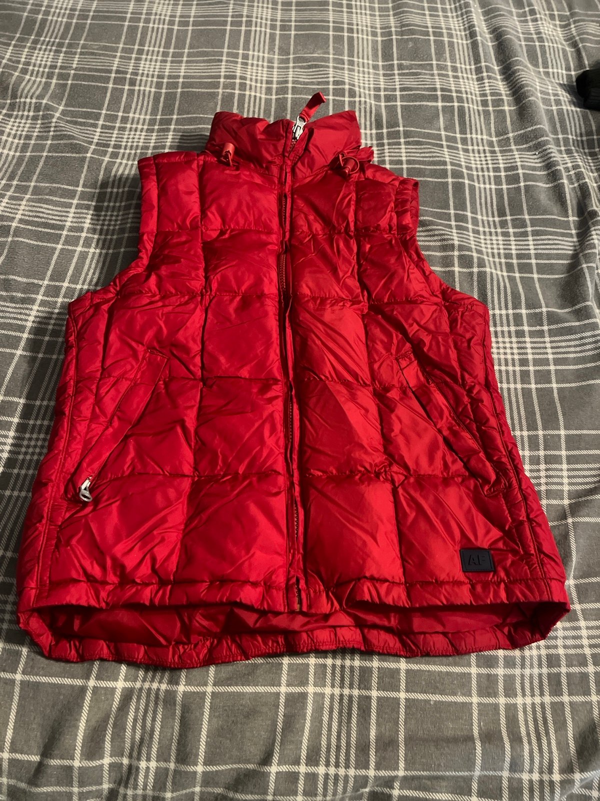 Abercrombie & Fitch Puffer Vest Men Size Medium