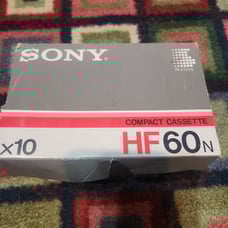 Sony Compact cassette NEW
