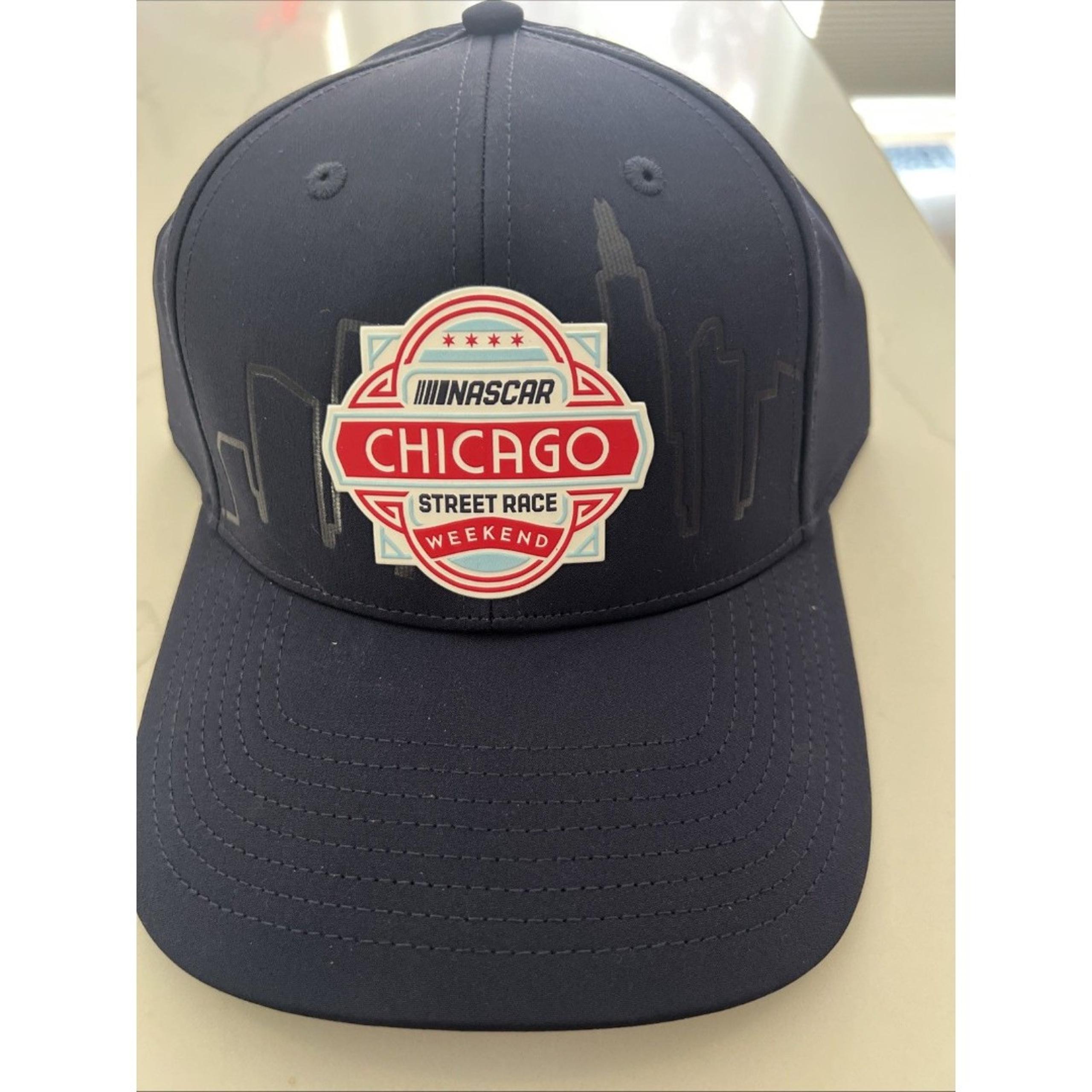 NASCAR Chicago Street Race 2024 Limited Edition Hat Navy Blue