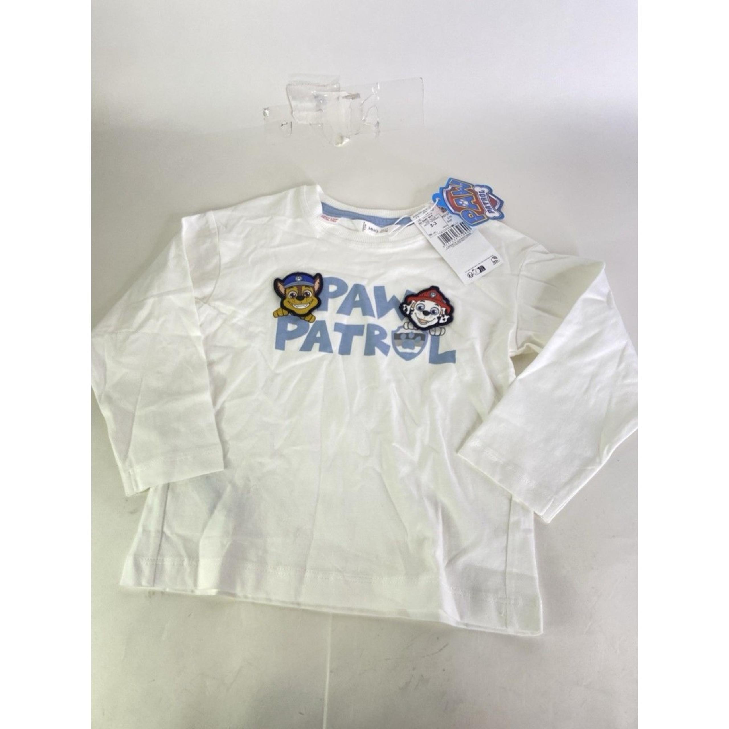 Nickelodeon Paw Patrol x MNG Long Sleeve Tee T-Shirt Top Kids Boys Size 2-3