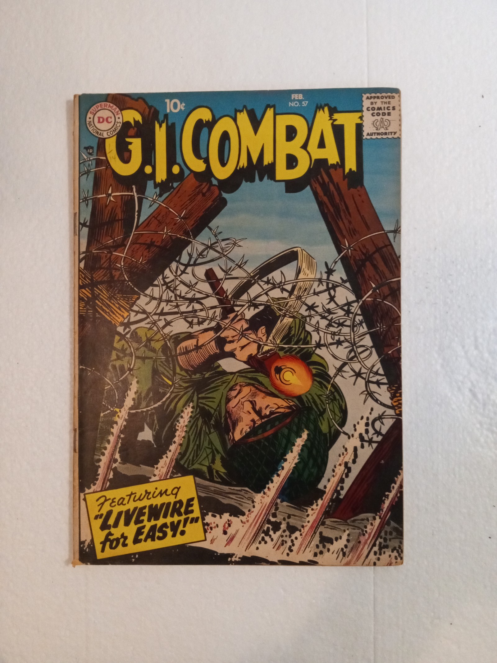 G.I. Combat 10¢ comic #57 DC