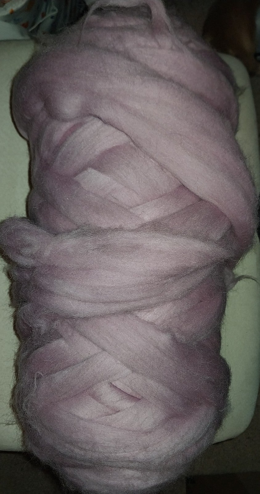 Jumbo Roving Yarn Bundle-Light Pink