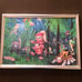 Rare Donkey Kong 2 Jigsaw Puzzle Completed, Framed