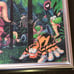 Rare Donkey Kong 2 Jigsaw Puzzle Completed, Framed