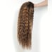 28 Inch Highlight HD Lace Front Wig Human Hair 180 Density