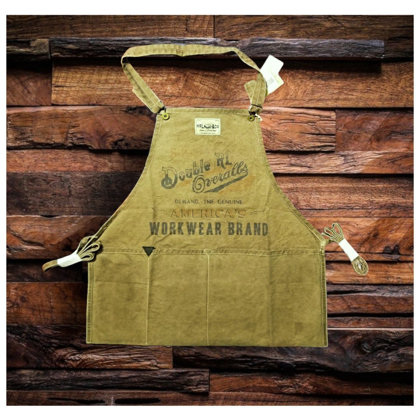 ☆☆NWT☆☆ DOUBLE RL RALPH LAUREN RRL DISTRESSED CANVAS APRON- RARE ITEM!