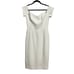 Dress The Population Off White Bailey Midi Body-Con Dress Size L