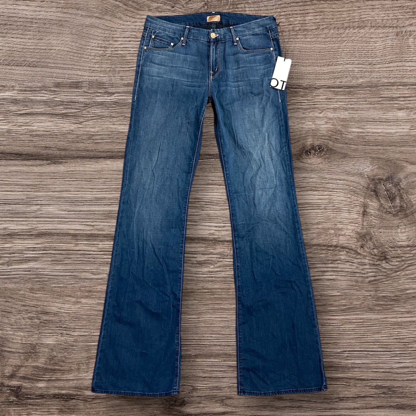 MOTHER Denim The Wilder Flare Jeans in Northern Lights 29/35 NWT