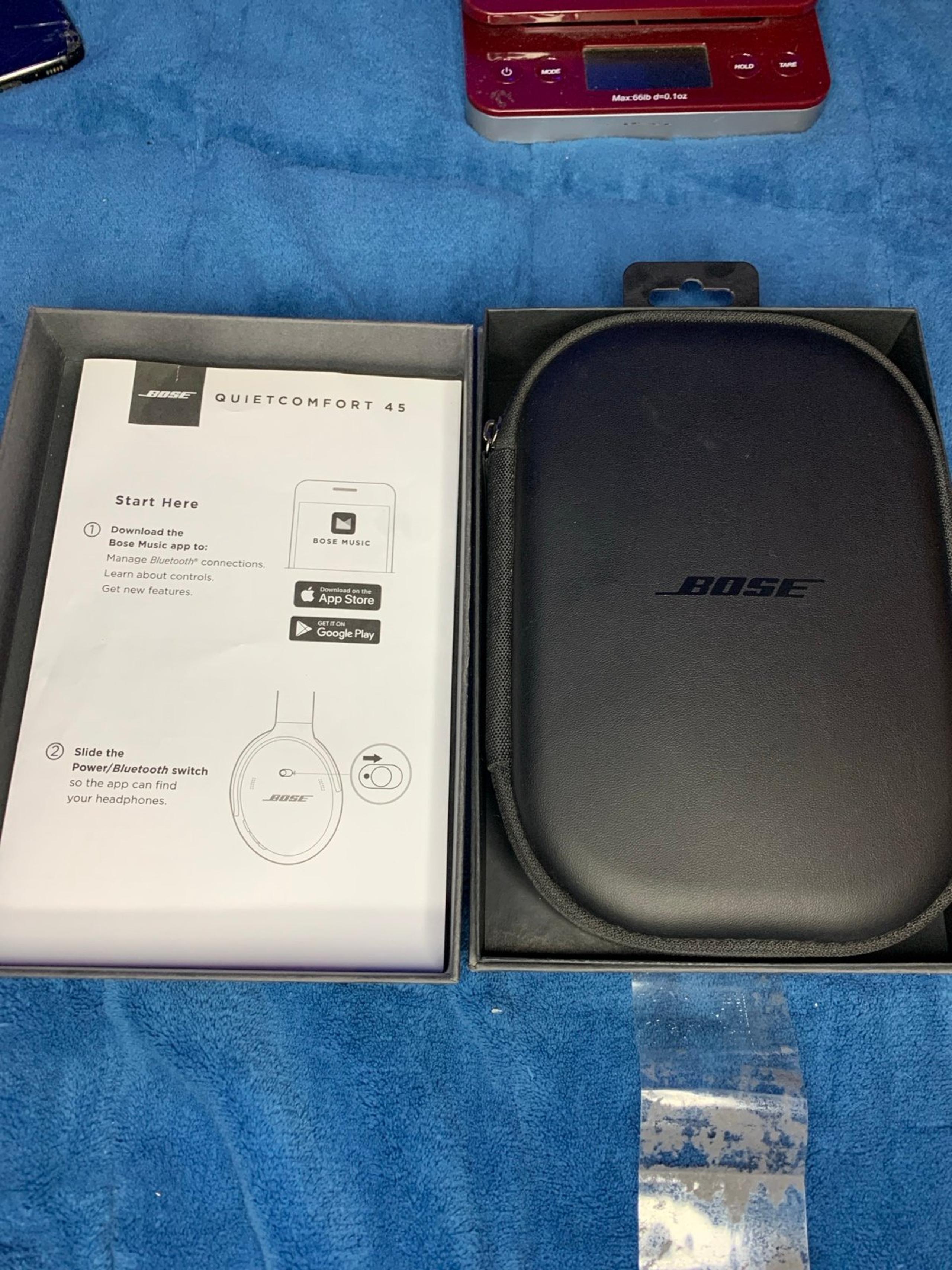 Bose QuietComfort 45 Bluetooth Headphones - Midnight Blue