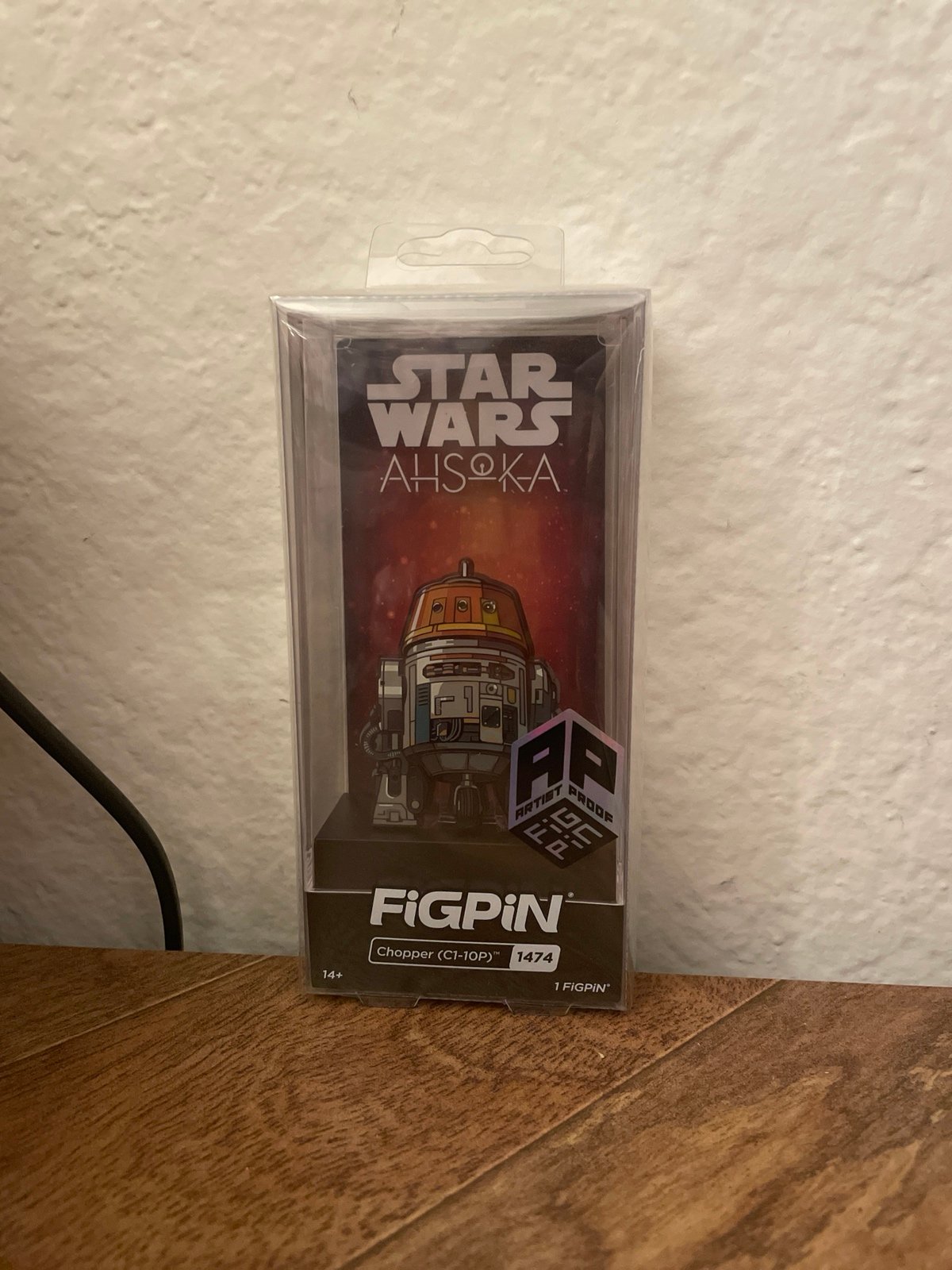 Artist Proof (AP) Star Wars Ahsoka Chopper (C1-10P) FiGPiN 1474