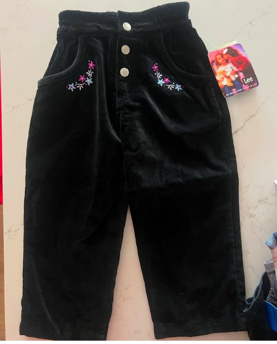 Vintage dead stock Lee velvet pants