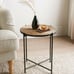 BRAND NEW Rattan Side Coffee Tray Table With Removable Top ☆FAST Shipping