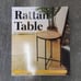 BRAND NEW Rattan Side Coffee Tray Table With Removable Top ☆FAST Shipping