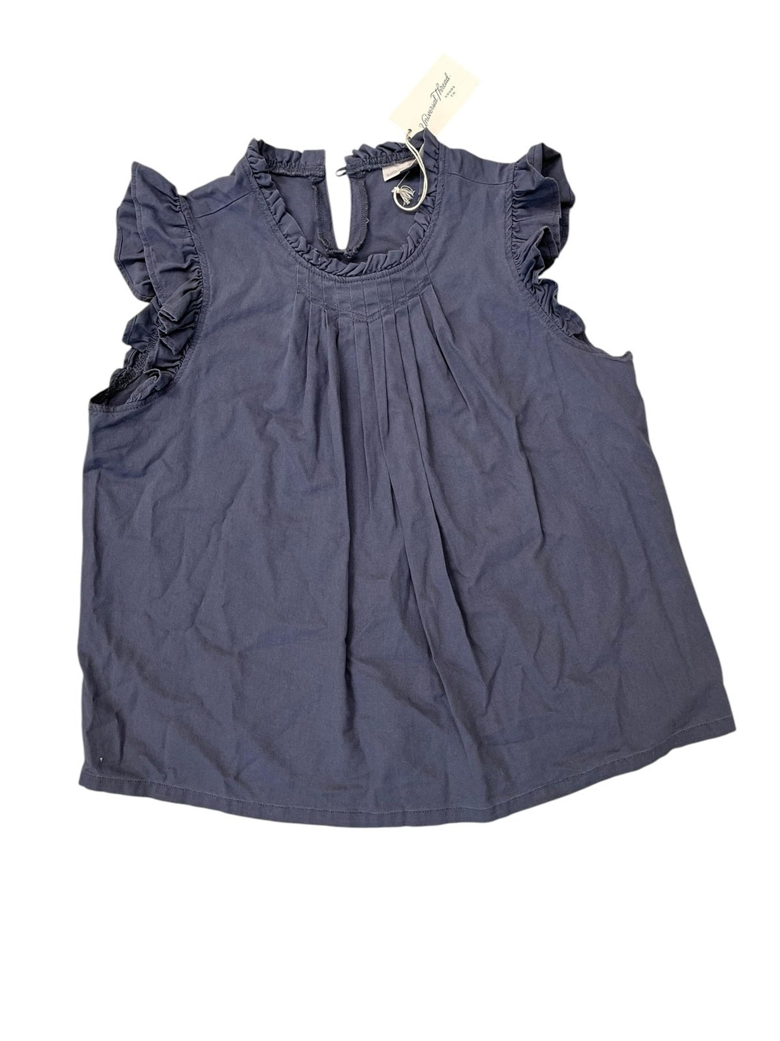 Grayish/denim size L universal Thread with pleats NWT