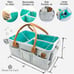 Waterproof Diaper Tote Bag for Infants n567j