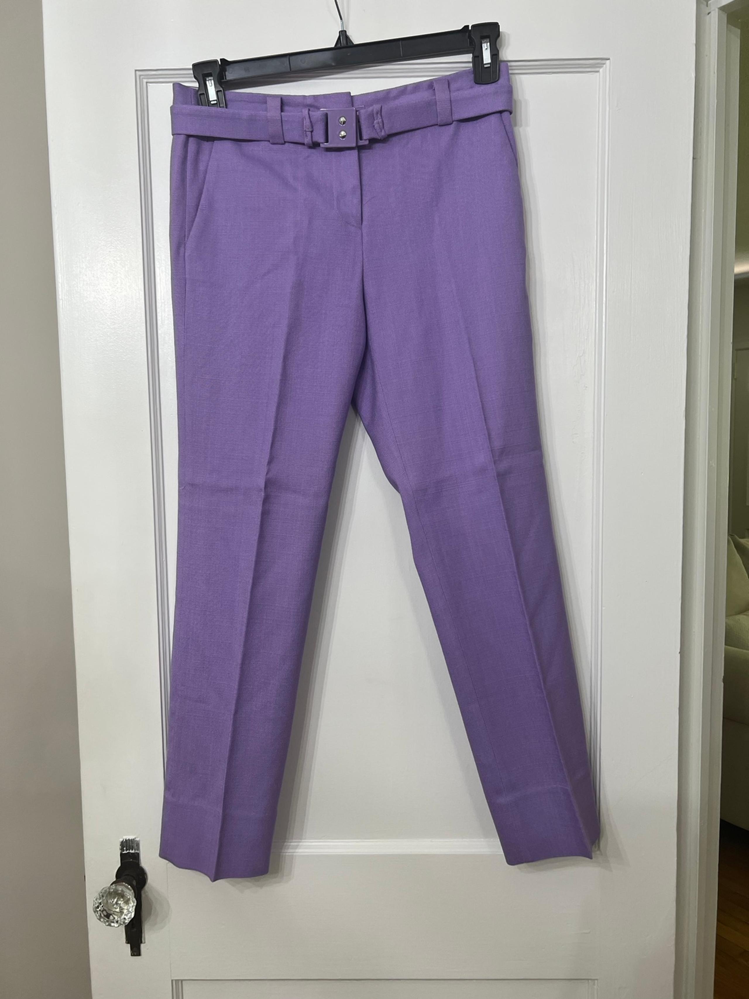 Diane von furstenberg lavender dress ankle pants size 4