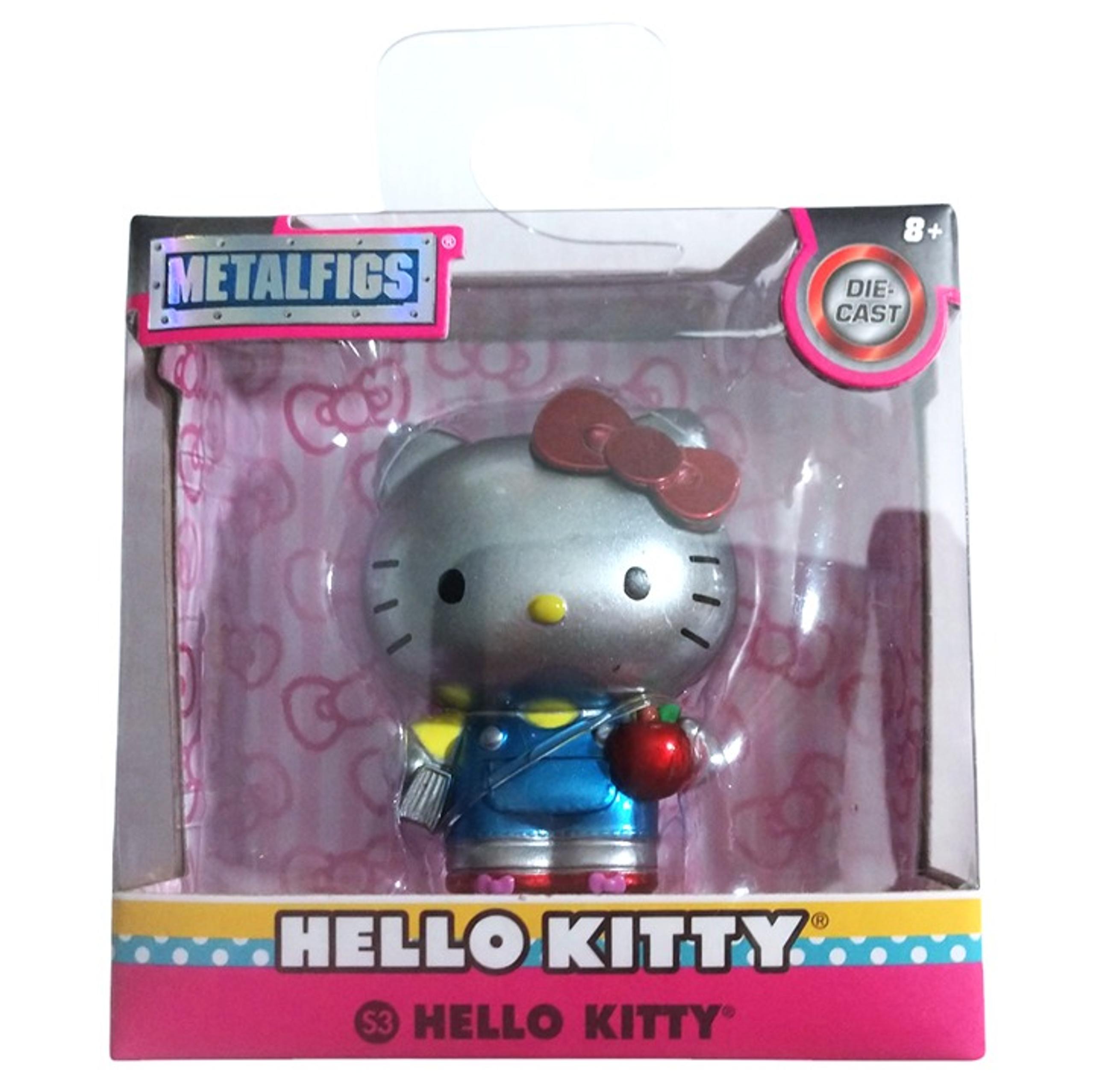NIP Metalfigs Hello Kitty Sanrio Diecast Mini Figure Silver S3 Jada Toys