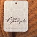 We The Free Juicy Long Sleeve Cowl Neck Waffle Knit Split Back Top Mustard Sweat
