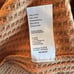 We The Free Juicy Long Sleeve Cowl Neck Waffle Knit Split Back Top Mustard Sweat