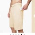 Lululemon Commission Short Qwick Oxford 11 *Relaxed White / Tofino Sand