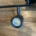 VANoopee 5-Color 4 Light LED Track Lighting Fixtures Ceiling for Kitchen, Black