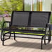 Outdoor Swing Glider Bench 2 Person Loveseat Patio Rocking Chair