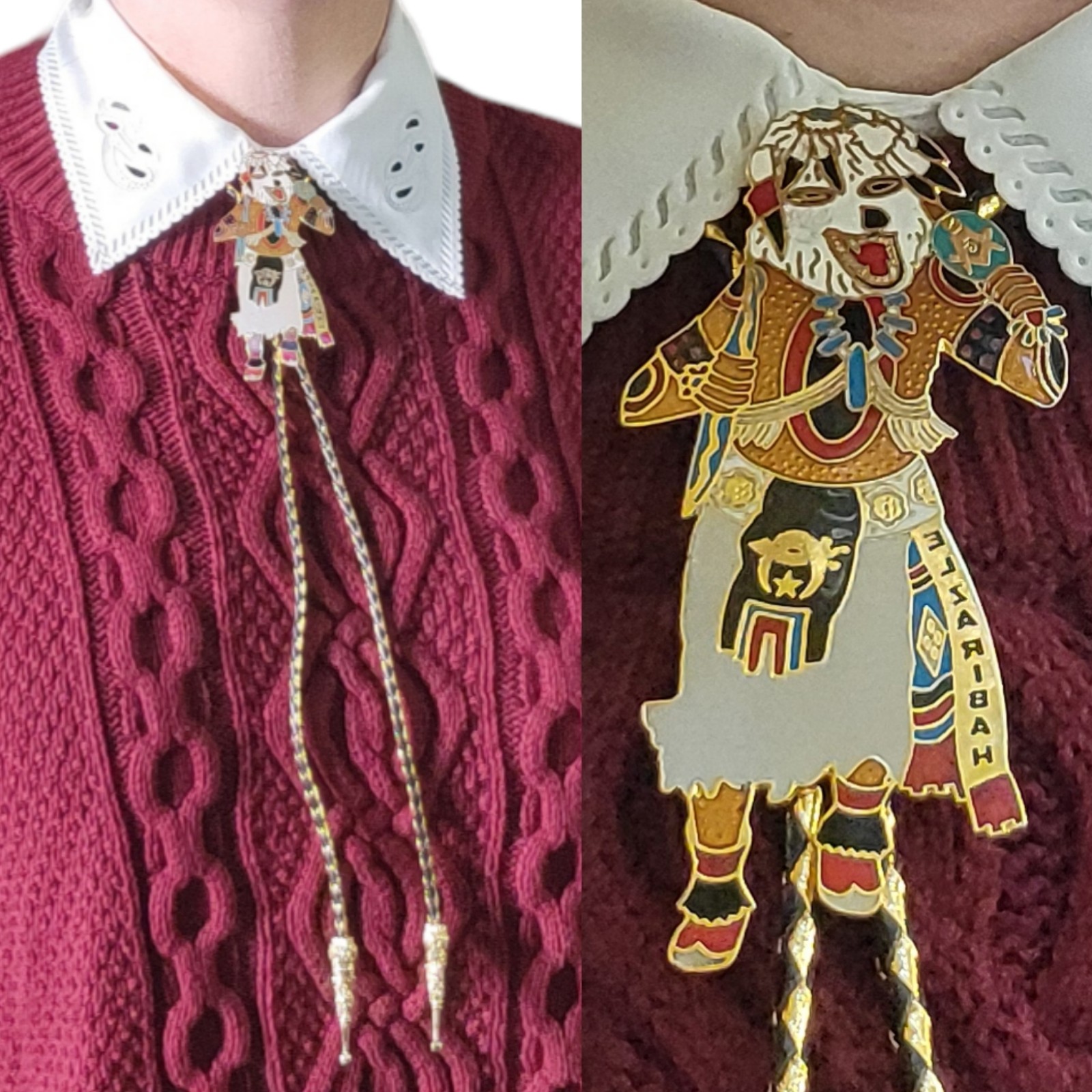 Vintage bolo tie