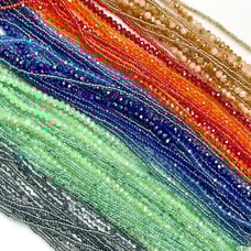 1380 Beads Fire Polish Glass Beads 4mm