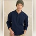 Alex Mill Blue Collar Henley Cotton Long Sleeve