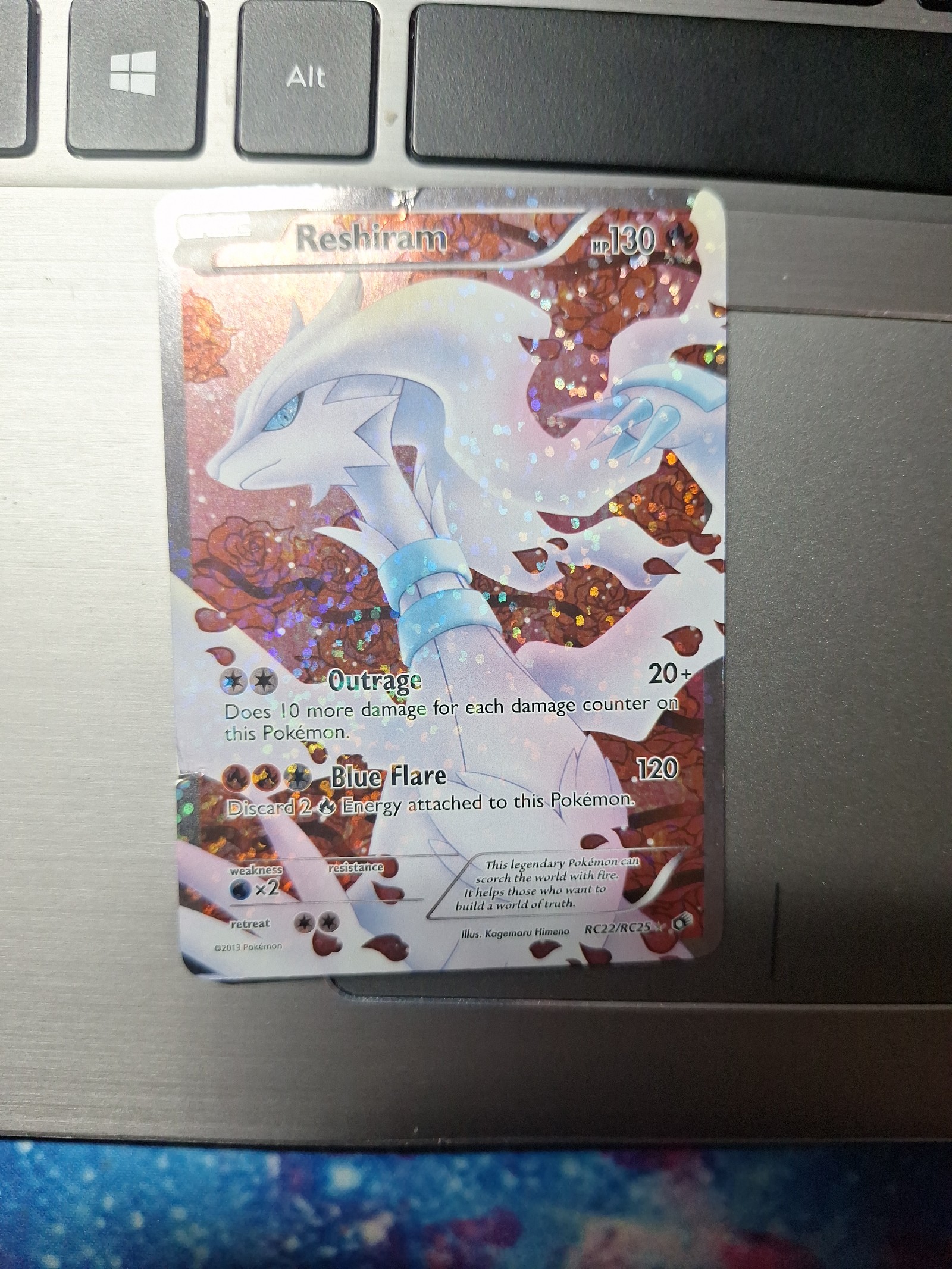 Reshiram rc22 / rc25