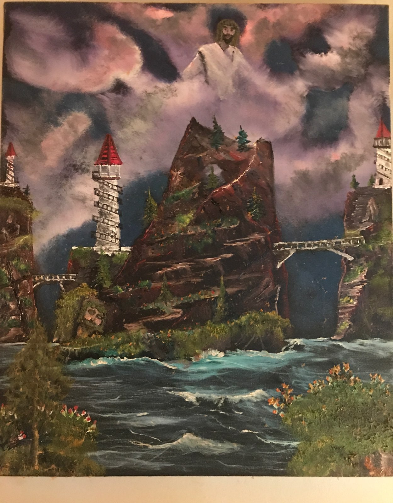 18 by 24 oil on canvass painting.
