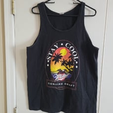 Miller Genuine Draft Stay Cool large tank top