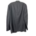 Ermenegildo Zegna Gray Striped Three Button Sport Coat Blazer Jacket Wool - 52L