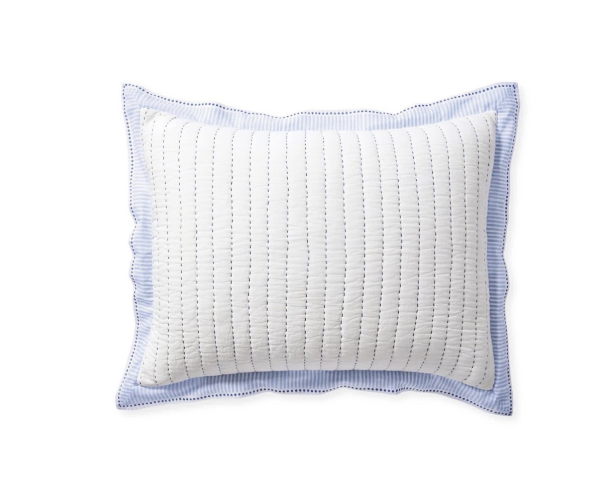 Serena & Lily Sandpiper Standard Shams - Set of 2- Blue