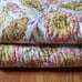 Pottery Barn Floral Quilted Euro Shams