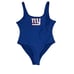 NFL New York Giants G-III 4Her Royal Making Waves One-Piece Swimsuit Sz L Women