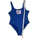 NFL New York Giants G-III 4Her Royal Making Waves One-Piece Swimsuit Sz L Women