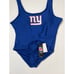 NFL New York Giants G-III 4Her Royal Making Waves One-Piece Swimsuit Sz L Women