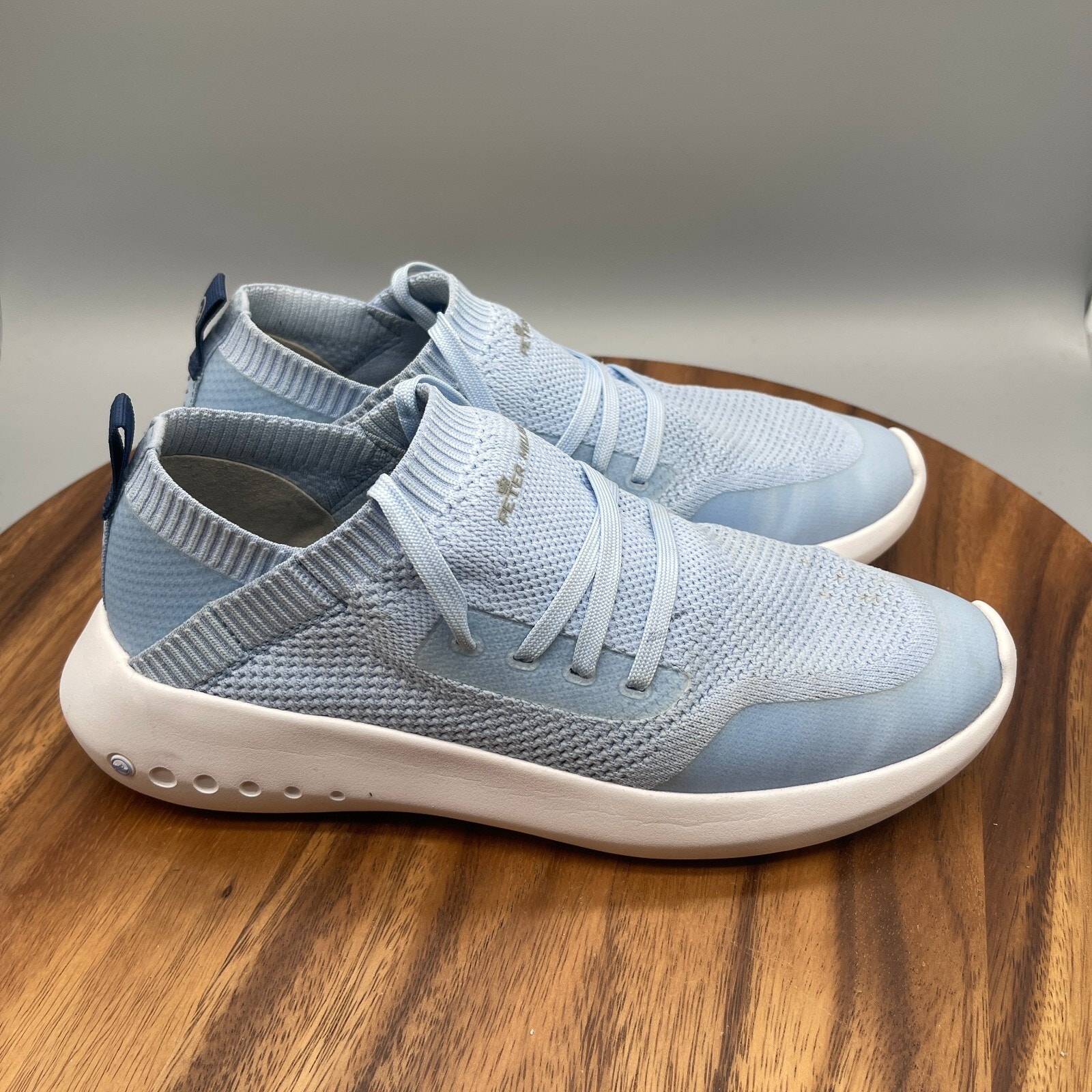 Peter Millar Hyperlight Glide Shoes Womems 9 Blue Running Walking Comfort Gym
