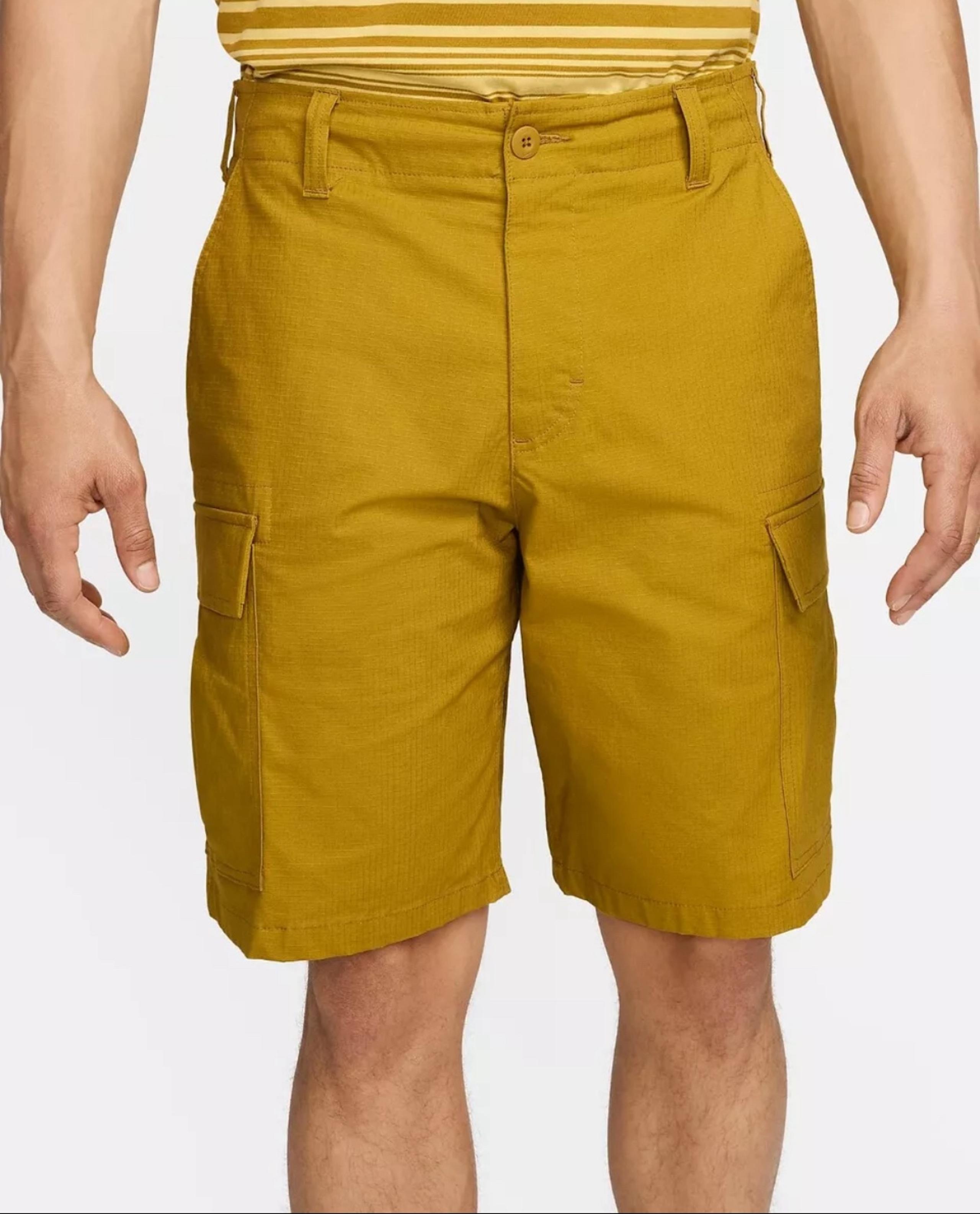 Nike SB Kearny Men's Cargo Skate Shorts Bronzine Mens Size 34 FQ0424-716