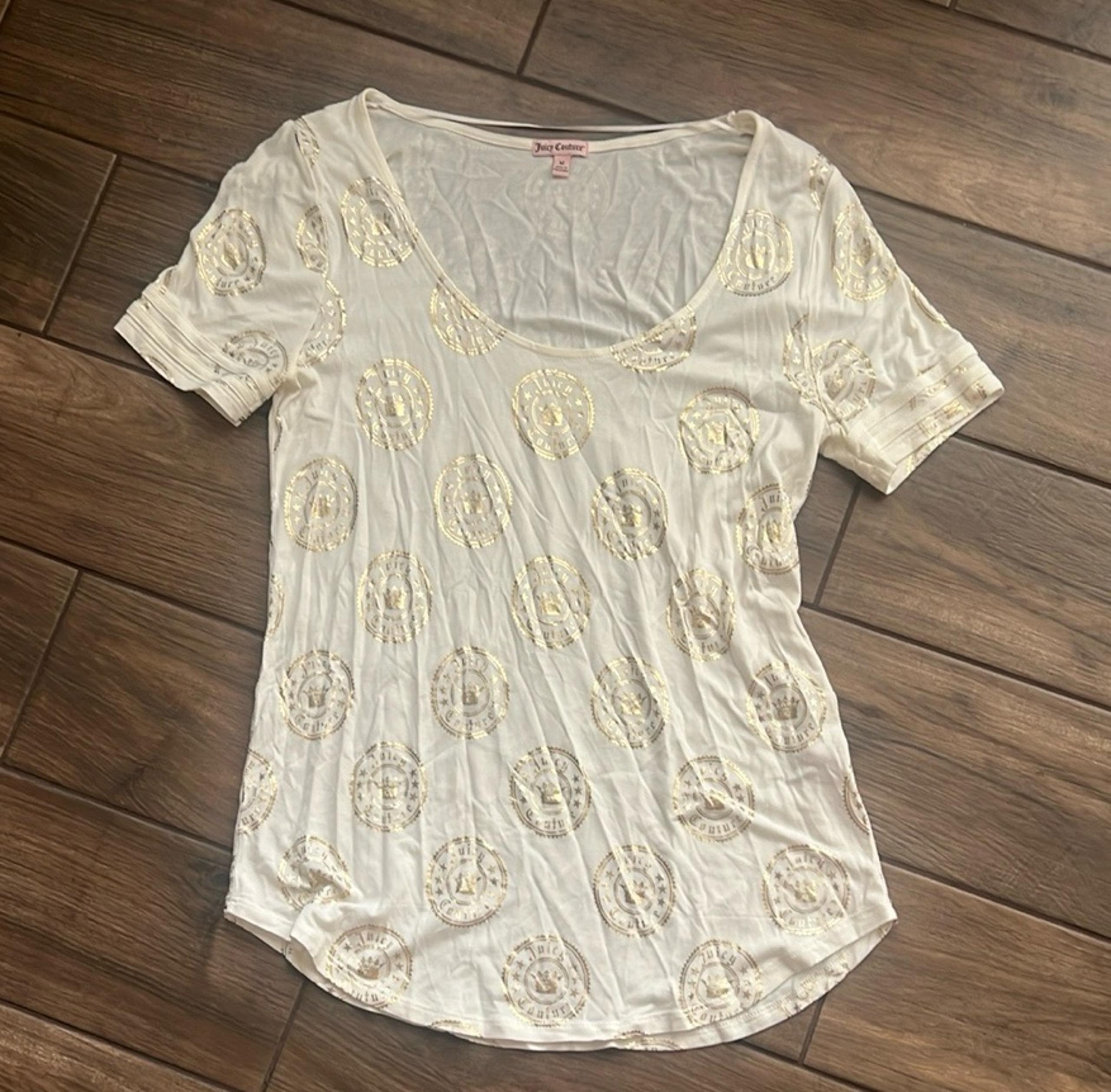 Juicy Couture cream top for women