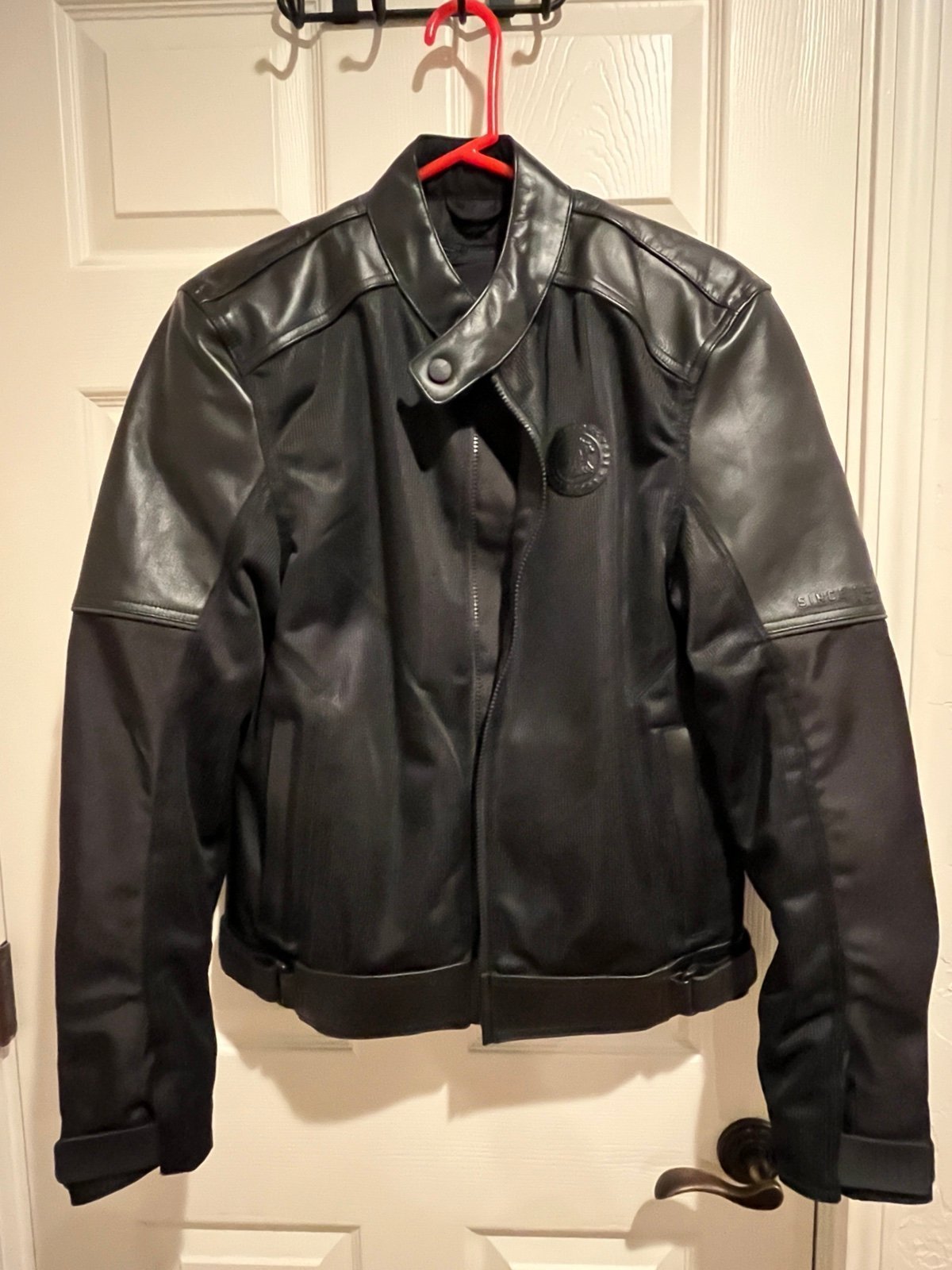 Indian Motorcycle men’s black Tobin mesh jacket