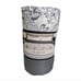 SEASONS Alternative Down Diamond Quilted Reversible Comforter Gray Floral Queen