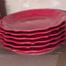 Pioneer Woman Red Set of Dinnerware
