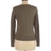 Milly Green Knit Oversized Button Front Cardigan Sweater Womens L Dark Academia