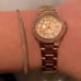 Michael Kors rose gold watches & bracelet for women