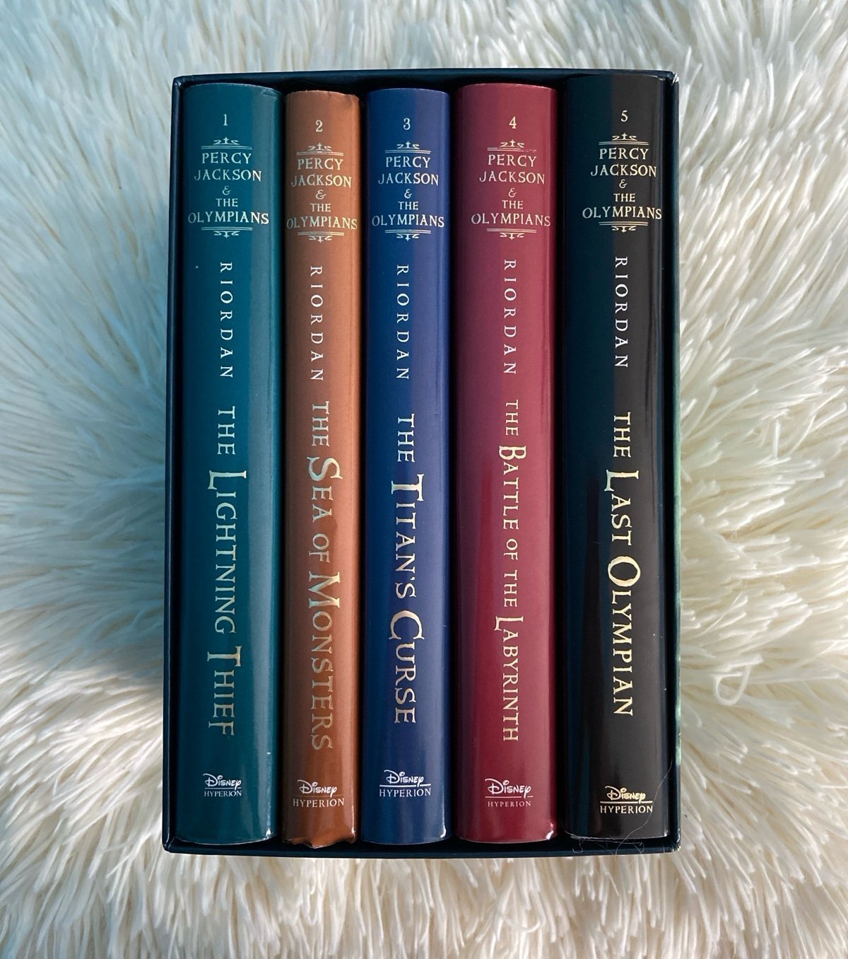 Percy Jackson Hardcover Box Set Original Covers